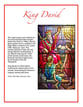 King David Organ sheet music cover